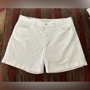 Women’s Levi’s 515 Denim Shorts Size 14 White